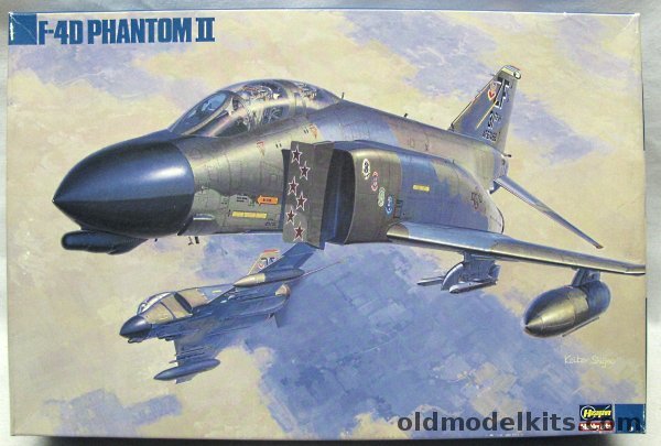 Hasegawa 1/72 F-4D Phantom II - 307th TFS 32st TFW USAF / 179th FIS 146 FIG Minnesota Air National Guard / 136 FIS 107th FIG New York Air National Guard, KA5 plastic model kit